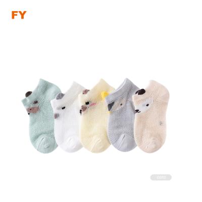 China ZJFY- I151 Baby Socks Breathable Thin Mesh Summer Baby Thin Socks Summer Baby Socks for sale