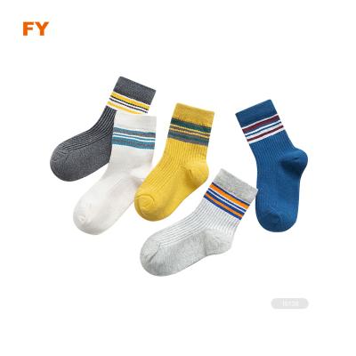 China ZJFY- I337 Antibacterial Socks for Boy Socks for Boys and Girls Children Socks Cotton for sale