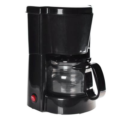 China Anti-Drip System Automatically Keep Function Warm Home Use Small 4 Cup Coffee Maker With Glass Pot for sale