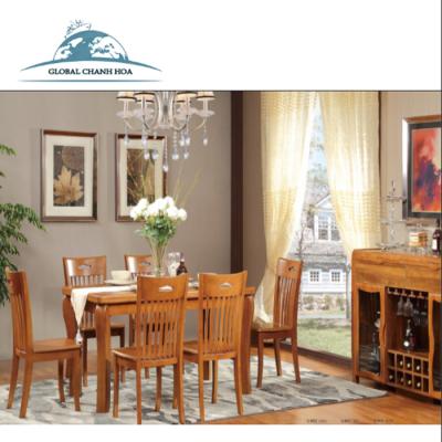 China Dining room set American best selling wooden dining room furniture / Classic dining room set GZH-SM02 for sale