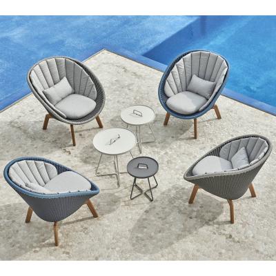 China Waterproof Outdoor Furniture Design Hd White Color Nice Designs Outdoor Furniture Dining Set Garden Furniture for sale