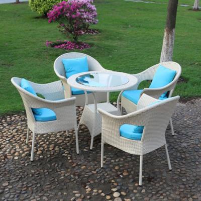 China Modern Waterproof 6 Seater Cheap Garden Chairs And Outdoor Dining Table Set for sale