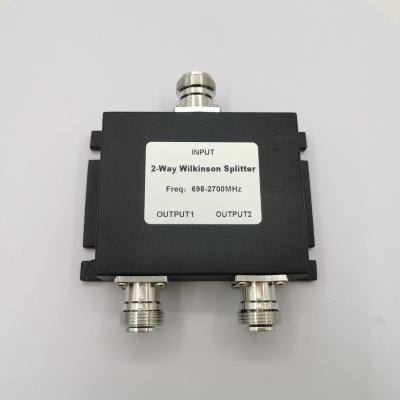 China RF 2 3 4 Way 698-2700MHz Microstrip Signal Power Splitter Combiner Splitter With CPD-0.698/2.7GHz-N N-Female for sale