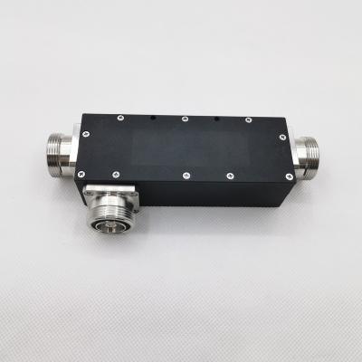 China Power 1000W 30db Low VSWR High Directional Coupler 800-2500MHz Microuwave Directional Hybrid Coupler DIN-F Coupler CDC-0.8/2.5G-30DIN for sale