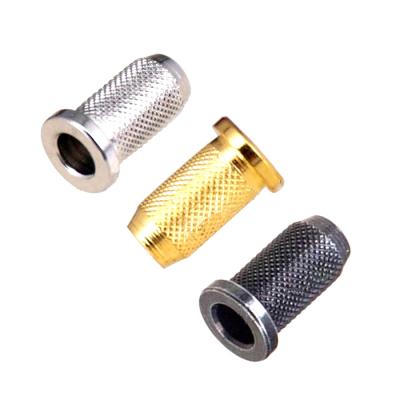 China GUITAR Manufacture Electric Guitar String Mount By Body Stainless Steel Ferrules Brass Bushings for sale