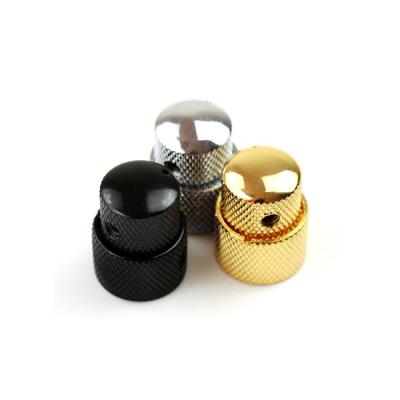 China High Quality GUITAR Metal Guitar Knobs Anodized Double Concentric Aluminum Guitar Control Knob for sale