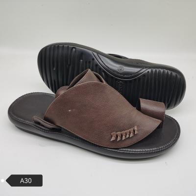 China TREE 2022 latest design arab chappals men pu slippers mens shoes for sale