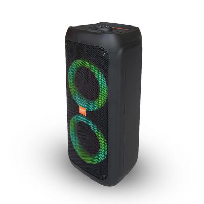 China Rechargeable 6 Inch Double BT PA DJ Karaoke Professional Portable Audio Speakers FG206-07 Subwoofer Wireless Party Speaker for sale