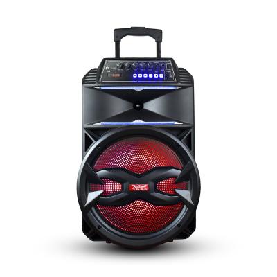 China Professional 12 Inch TWS Wireless Woofer Feiyang Trolley Portable Wireless Speaker For Party DJ Outdoor Home Theater AL12 for sale