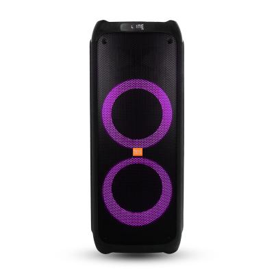 China Hot Sale Super Bass Power RMS 100W DJ Stage Player Karaoke Wireless Speaker FG210-07 Double 10 Inch Feiyang Wireless Speaker Factory Large for sale