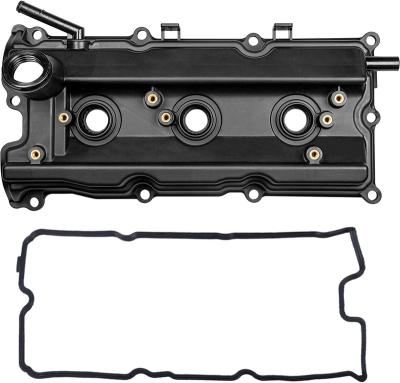 China Plastic 13264-AM610 Left Engine Valve Cover With Gasket Fit For Infiniti FX35 M35 G35 Nissan 350Z Replacement 13270-8J112 for sale