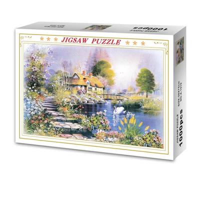 China Jigsaw Puzzle 1000 Toy Personalized Custom Cartoon 500 2000 Piece Jigsaw Puzzle for Adult Children for sale