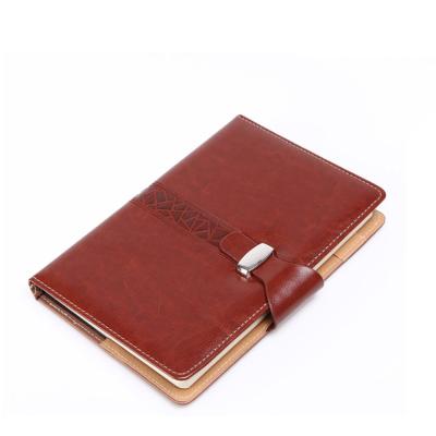 China Wholesale Custom Spiral PU Leather Hardcover Offset Paper Notebook Notebooks for sale