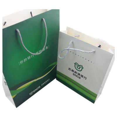 China Recyclable Wholesale Custom High Quality Cheaper Paper Bag Logo Paper Bags for sale