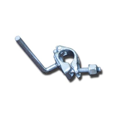 China Industrial Half-coupler With Toe Board Pin For Scaffolding for sale