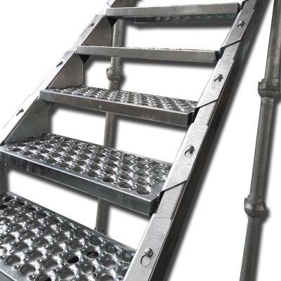 China Industrial Certified Stair Cuplock System (HDG) Construction Scaffolding for sale