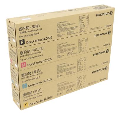 China DocuCentre SC2022 Original Compatible Standard Capacity Color Toner For Fuji Photocopy CT202952 CT202953 CT202954 CT202955 for sale