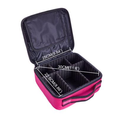 China With CustomToiletry Small Divider Lymech OEM Wholesale Women Make Up Cosmetic Bag Pouch Box Case Package for sale