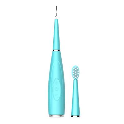 China 20*2.5*3cm High Frequency Vibration Tooth Instrument Silicone Electric Cleaner Calculus Calculus Remover Dental Teeth Cleaner for sale