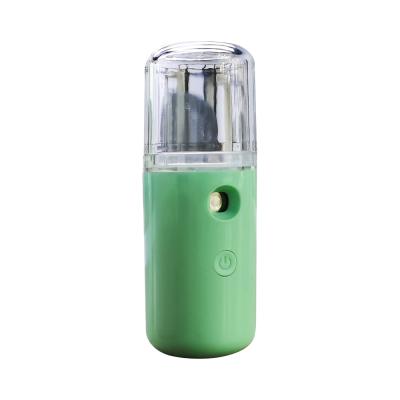 China Handy Nano Facial Mist Sprayer USB Rechargeable DEEP CLEANSING Nano Facial Mister For Daily Makeup for sale