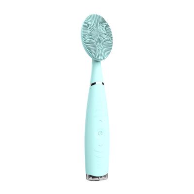 China DEEP CLEANSING Deep Care Soft Touch Sensitive Silicone Face Brush Electric Facial Cleaning Brush Silicone for sale