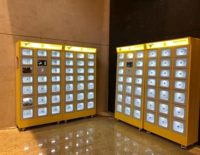 China 2022 Best Selling Cold Rolled Steel Plate Digital Automatic Locker For Restaurant To Share Delivery Food Locker for sale