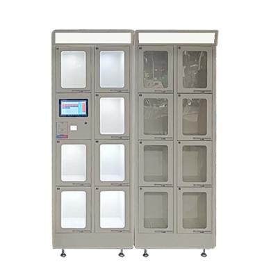 China 2022 Hot Sale Restaurant Fast Food Restaurant Food Locker Double Sided Restaurant Cabinet for sale