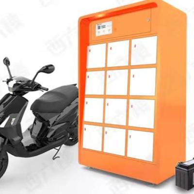 China Electricity Supply and Switch Load Cabinet with Latest Technology Battery Cabinet for Charging Trams and Electric Bicycles for sale