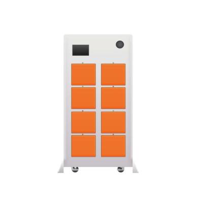 China Switch Electricity And Charge Automatic Outdoor Lithium Battery Charging Battery Swapping Cabinet For Electric Scooter for sale