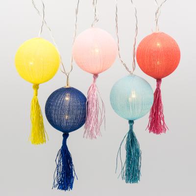 China 10L Festoon Lantern LED Decoration Light Chian Colorful String Light for Wedding and Holiday for sale