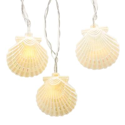 China Festoon 16L LED Chian Battery Operated Plastic Decorative Light Chain For Sea Theme for sale