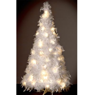 China 120cm feather tree light chian low voltage fancy led light for home decoration for sale