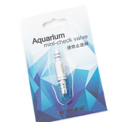 China Viable Now Cool 6mm Aquarium Stainless Steel Interpump Mini Check Valves Non-Return One Way For Air CO2 Equipment for sale