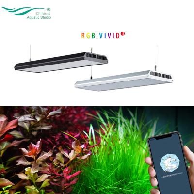 China VIVID Chihiros RGB Full Spectrum 45CM 130W Hang On LED Aquarium Lights 2 Lights For Aquarium Live Plants for sale