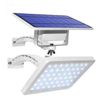 China Garden 800lm Bright IP65 48 LED Waterproof Outdoor Solar Garden Wall Light for sale