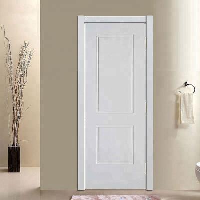 China Minimalist Waterproof WPC Wooden Door For Bathroom for sale