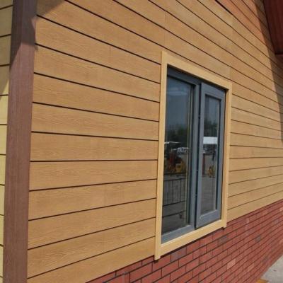 China Exterior Minimalist WPC Wall Cladding Panel for sale