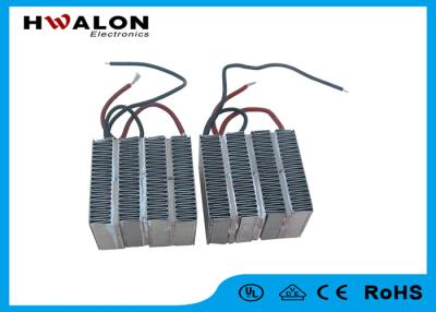 China 220V / calefator de ar de 240V 400W PTC, tamanho bonde & ligação do quadrado do elemento de aquecimento à venda