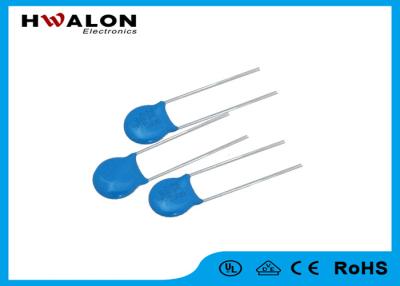 Κίνα Διάμετρος 10mm Varistor μεταλλικών οξειδίων μολύβδου σειράς 471k 10D ευθύ ευρύ λειτουργούν μπλε χρώμα σειράς τάσης προς πώληση