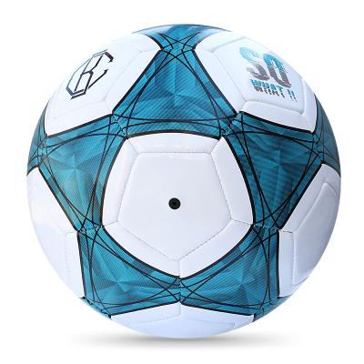 China Soccer Traning Custom Printed Football Soccer Ball Size 5 Synthetic Outdoor PU Laminated Official Size Soccer Ball Molten Training for sale