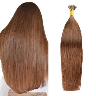 China Silky Straight Wave Wholesale Virgin Hair Pre Bonded I Tip Seller Hair Extension for sale