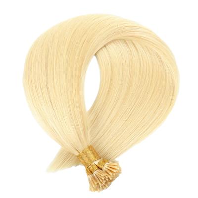 China Wholesale Barely Shedding Soft Thick Soft Hair Extension I Directly Tip 613 Blonde Hair Extensions Suppliers for sale