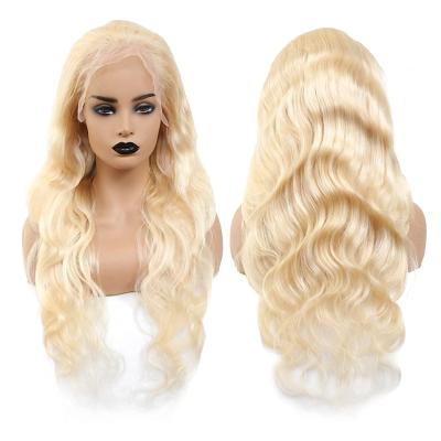 China Wholesale 613 BodyWave Hd Body Wave Lace Front Wig Full Lace Frontal Wig Virgin Human Hair Vendors Hair Wigs Transparent Blonde Body Wave Lace Front Wig for sale