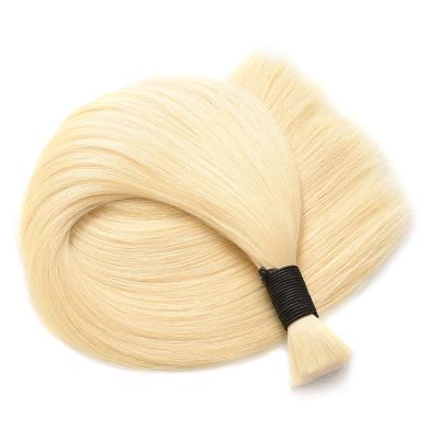 China Fashion Wholesale Hot Sales 613 Non-Remy Bulk Hair For Braiding Malaysian Double Drawn Hair for sale