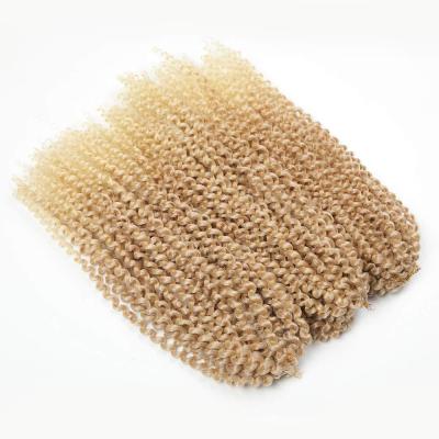 China Wholesale Freetress Soft Synthetic Curly Curly Marlybob Hair Braiding Hair For American Water Wave Crochet Hair for sale