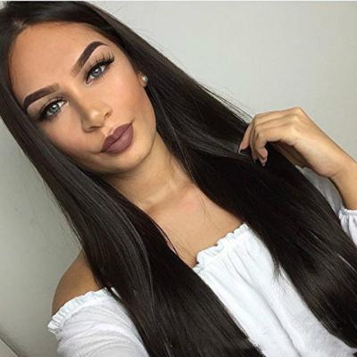 China Wholesale Fashion Synthetic Long Straight Hair Wig Synthetic Hair Wigs For Women for sale