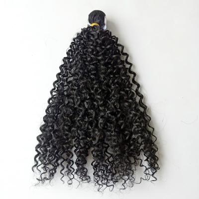 China High Quality Silky Straight Wave Kinky Curly Synthetic Hair Bundles Multiple Synthetic Hair Extension for sale