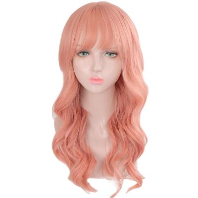 China Fashion Wholesale Foreign Trade Bestselling Wigs Body Wave Hair Wig Long Rose Net Spot Wigs For Fashion Woman for sale