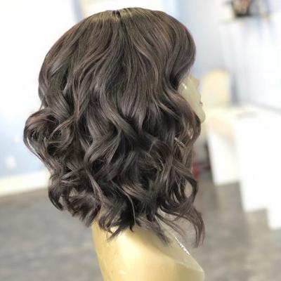 China Body Wave Manufacturers Wholesale Synthetic Wigs Short Black Curly Hair Wig For Women for sale