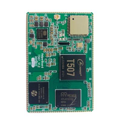 China Advertising board help T507 Allwinner T5 core board serial som board based on Android 10 board and open source development kits for sale